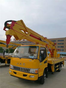 国五江铃16米直壁高空作业车 高效灵活，包上户与随车吊一体化解决方案