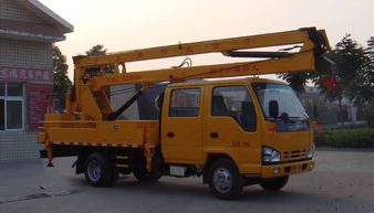 庆铃14米高空作业车 随车吊领域的全能高效解决方案